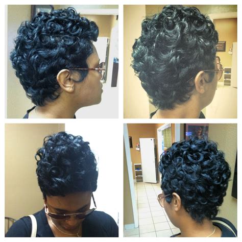 HAIR STYLE Tight Curls For Transitional Short Hair Add Some