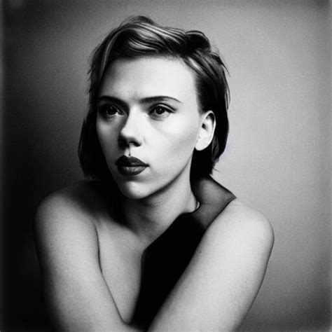 Lexica Photo Of Scarlett Johansson By Diane Arbus Black And White