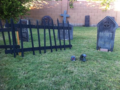 How To Make A Halloween Graveyard Create Whimsy