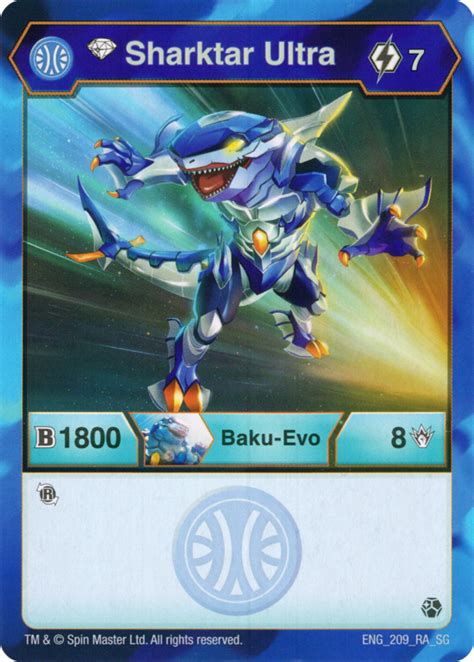 Diamond Sharktar Ultra Secrets Of The Geogan The Bakugan Wiki