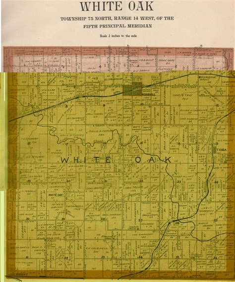 1905 Plat Maps Mahaska County Of Iowa