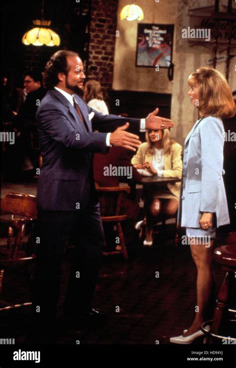 CHEERS, Kelsey Grammer, Shelley Long, 1982-93 Stock Photo - Alamy