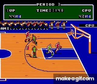 Double Dribble (NES) - Slam Dunk on Make a GIF