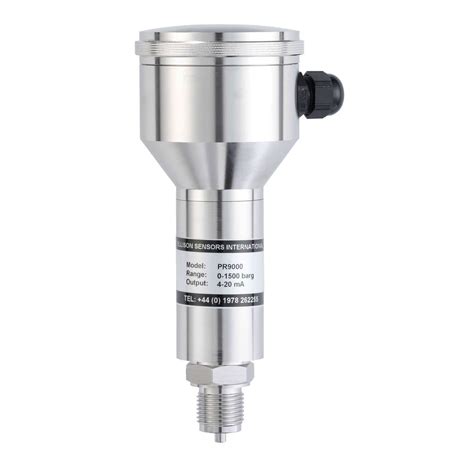 Piezoresistive Pressure Transmitter Pr9000 Esi Technology Ltd Analog Stainless Steel