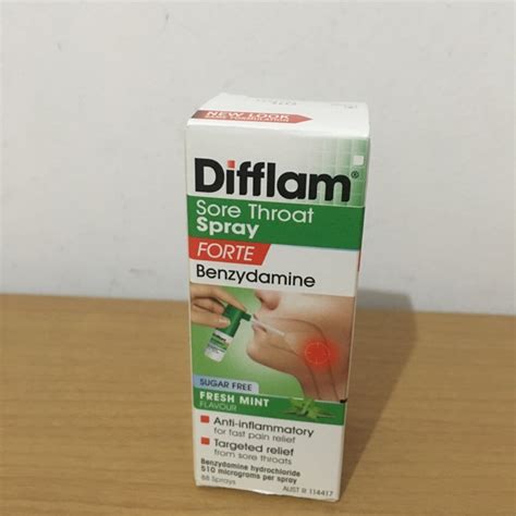 Jual Difflam Sore Throat Forte Spray Ml Shopee Indonesia