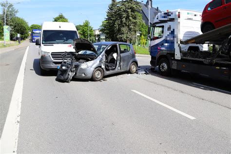 Unfall In Schwarzenberg Vollsperrung Nach Heftigem Crash Im Erzgebirge