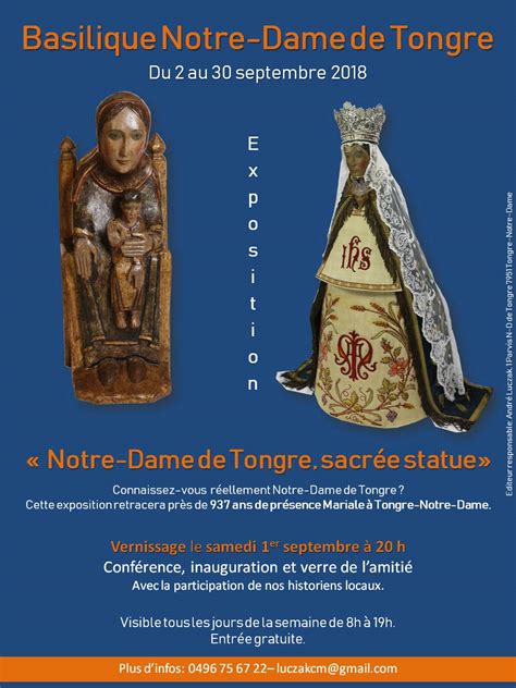 Affiche Basilique Notre Dame De Tongre