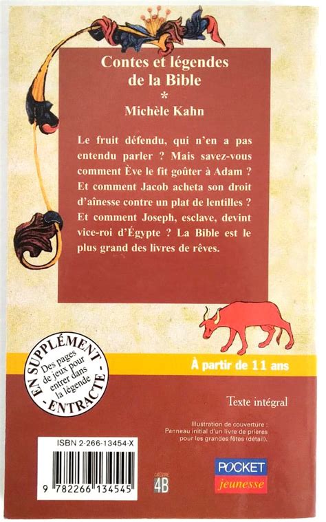 Contes et légendes de la Bible Michèle KAHN Equilibre de Vie