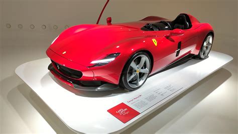 2018 Ferrari Monza SP1 At The Enzo Ferrari Museum In Modena Italy R