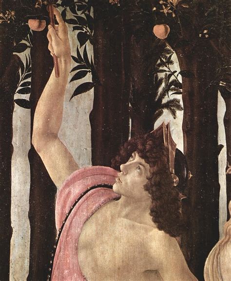 Sandro Botticelli Fruehling Primavera Detail Wandbild Kaufen