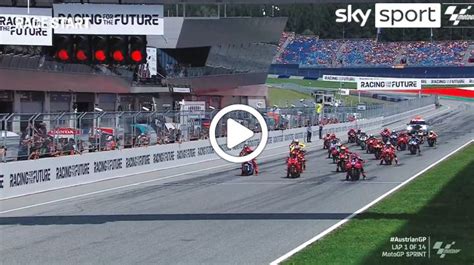 Motogp Gp Austria Bagnaia Vince La Sprint A Spielberg