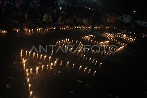 DOA BERSAMA HARI KE 4 PASCA TRAGEDI KANJURUHAN ANTARA Foto