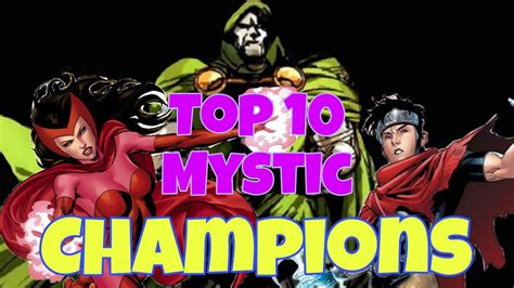 Top 10 Mystic Champions December 2022 Ingame Mcoc Youtube