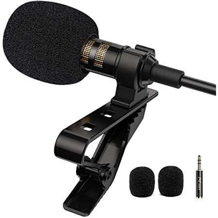 Amazon Pop Voice Upgraded Lavalier Lapel Microphone