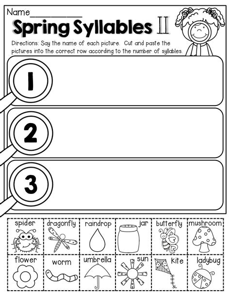 Syllables Lesson Plan For Kindergarten