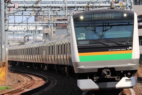 Jr東日本e233系電車 クハe233 3508 王子駅 Jr 鉄道フォト・写真 By Boeing737max 8さん レイルラボ