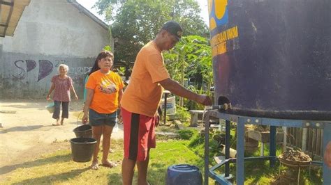 Musim Kemarau 761 Ribu Liter Air Bersih Telah Disalurkan Di Sleman