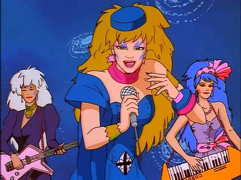 Jem E Le Holograms Misfits Jem And The Holograms 80s Cartoons Cartoon