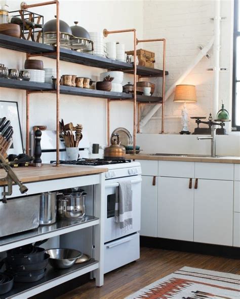 65 Ideas Of Using Open Kitchen Wall Shelves - Shelterness