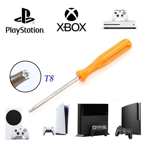 Chave Torx T8 Furo Para Abrir Playstation Ps3 Ps4 Ps5 Xbox 360 One