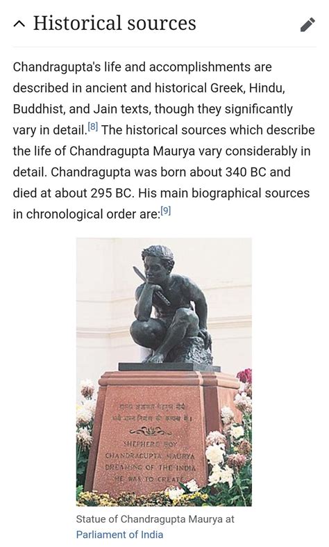 Chandragupta Maurya Statue