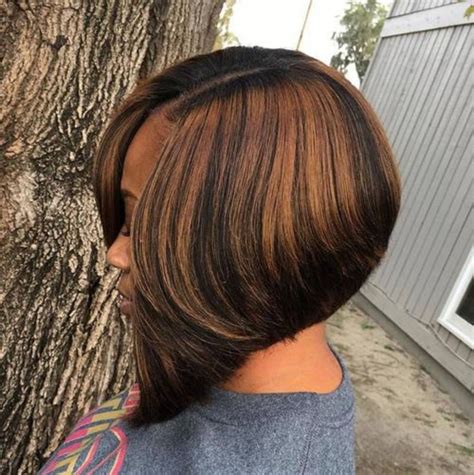 60 Showiest Bob Haircuts For Black Women Quick Weave Hairstyles Bob