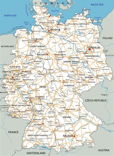 Germany Road Map 2024 - Lissy Chickie