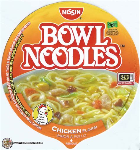 1196 Nissin Bowl Noodles Chicken Flavor The Ramen Rater