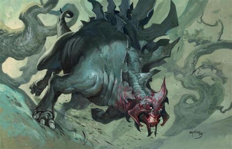 Mtgnexus Territorial Baloth Art By Jesper Ejsing