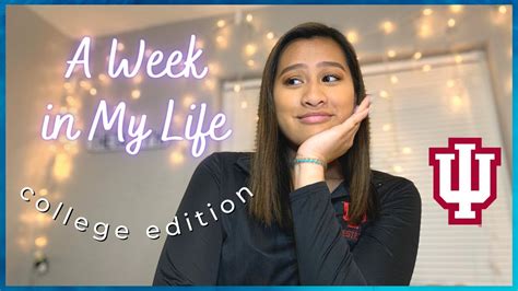 College Week In My Life Vlog At Indiana University 2019 Youtube