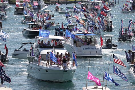 Donald Trump Responds To Swastika Flags Flown During Boat Parade Newsweek