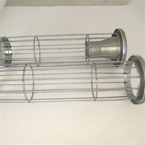 Industrial Dust Collector Fittings Galvanized Steel Filter Bag Cage