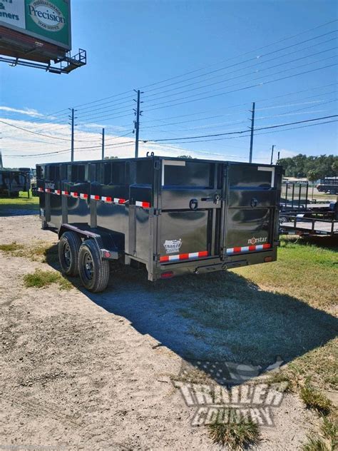 14x7 Dump Trailer For Sale New Norstar Trailersusa