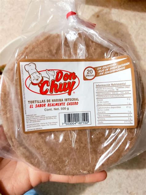 Don Chuy Tortillas De Harina Integral Reviews Abillion