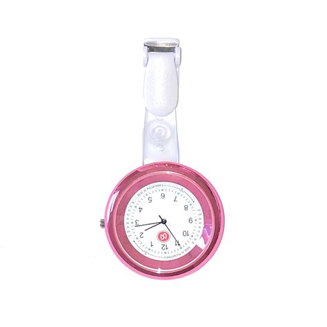 Pink Infinity Fob Watch Pink Metal Fob Watch Nursefobs