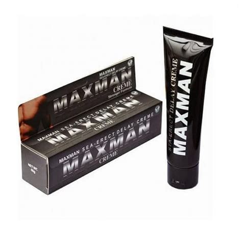 Maxman Delay Cream For Man Prowellplus Uk Online Store