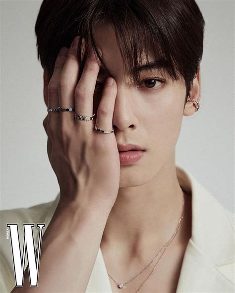 Cha Eun Woo Is The Cover Star Of W Korea Magazine Cha Eun Woo Woo Cha Eun Woo Astro