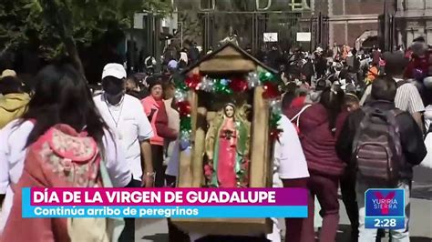 Feligreses agradecen y pagan mandas a la Virgen de Guadalupe Vídeo