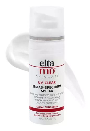 Eltamd Protector Solar Facial Uv Clear Spf 46 Protector Solar De Amplio Espectro Para Pieles