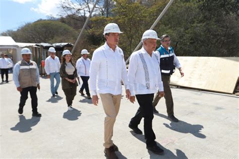 Supervisa Amlo Obras De Dos Puentes En Presa La Angostura