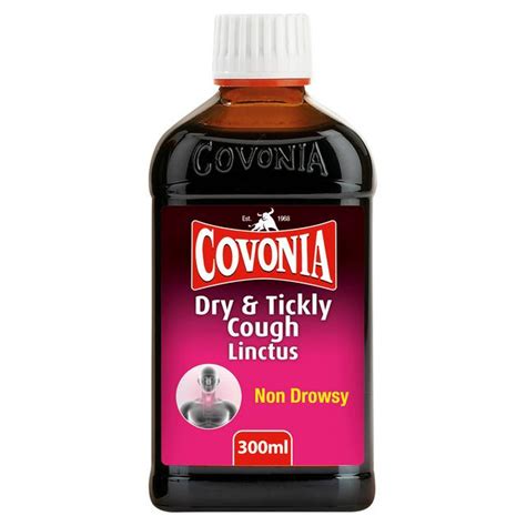 Covonia Dry & Tickly Cough Linctus 300ml - £7 - Compare Prices