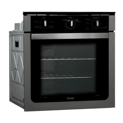 Forno Elétrico de Embutir 84 Litros Consul COB84 AR Prata 220V Consul