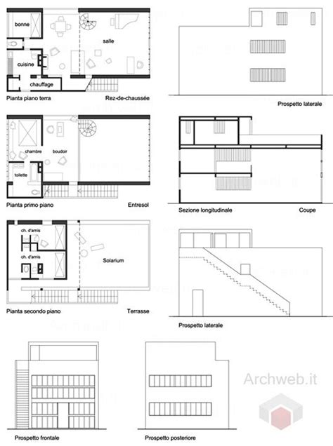 Maison Citrohan Le Corbusier Archweb D Architettura