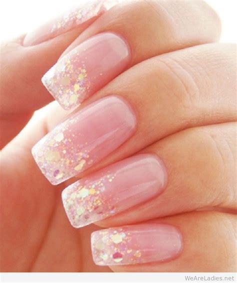 Beauty French Nails Hd Gel Manicure Designs Light Pink Nails Bride