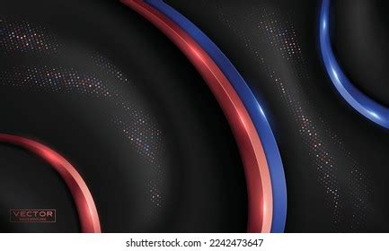 Abstract Dark Blue Banner Template Stock Vector (Royalty Free ...