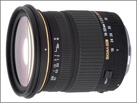 The Sigma AF 18 50 Mm F 2 8 EX DC Macro Lens Specs MTF Charts User