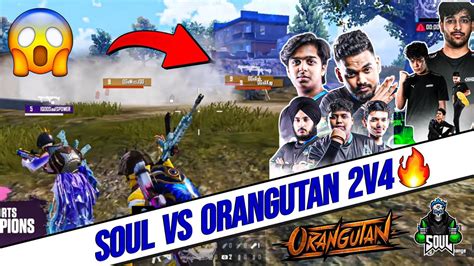 SouL Vs Orangutan 2v4 Fight SouL WWCD Skyesports Bgmi Soul