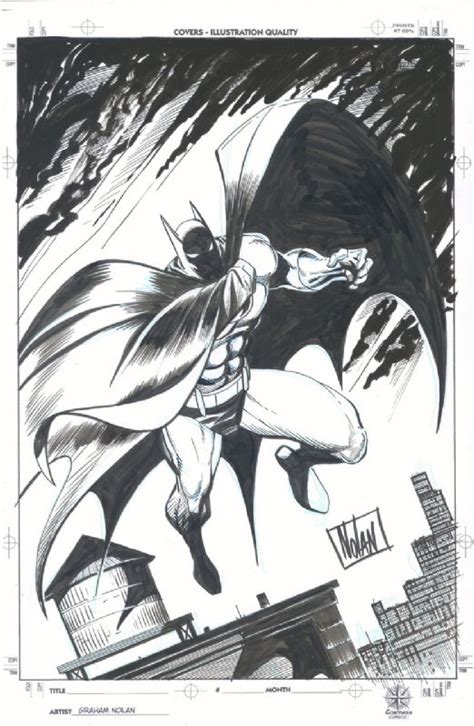 Batman By Graham Nolan In D Rog S D Rog Collection Comic Art Gallery Room