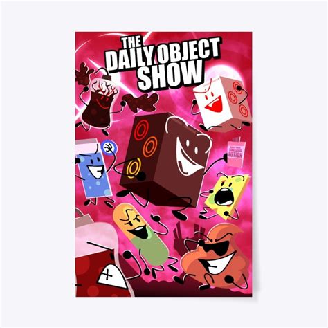 The Daily Object Show Poster Products from FusionAnimations