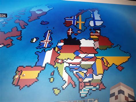 Minecraft europe map - tamsax